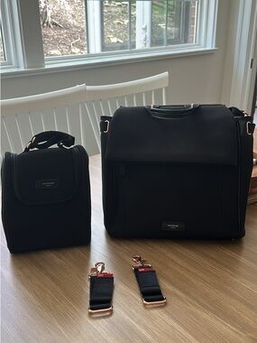 Storksak diaper Bag with Matching Cooler